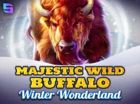 Majestic Wild Buffalo - Winter Wonderland